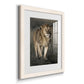 Morning Walk in Masai Mara - Premium Framed Print - Distressed Barnwood Frame - Ready to Hang