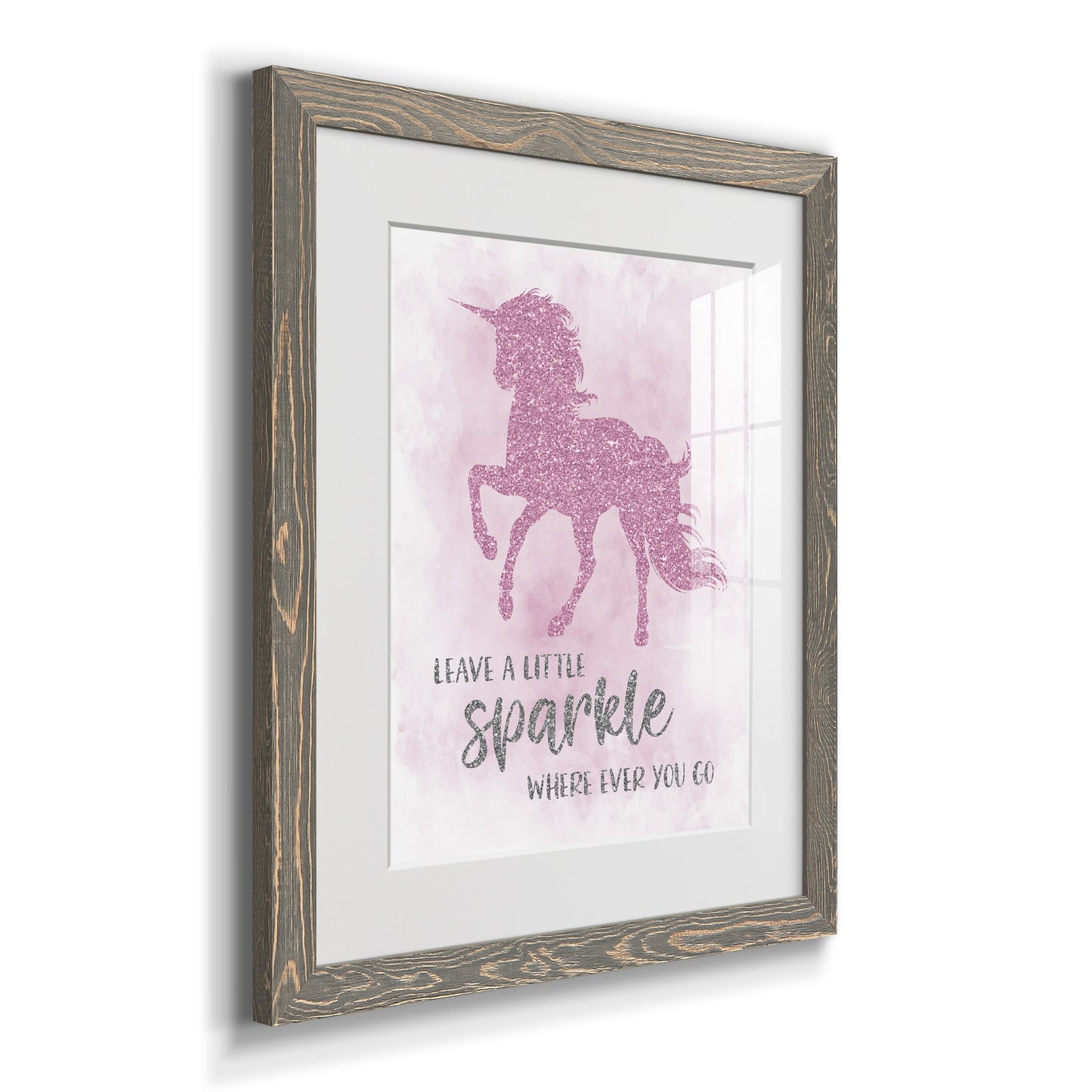 Sparkle - Premium Framed Print - Distressed Barnwood Frame - Ready to Hang