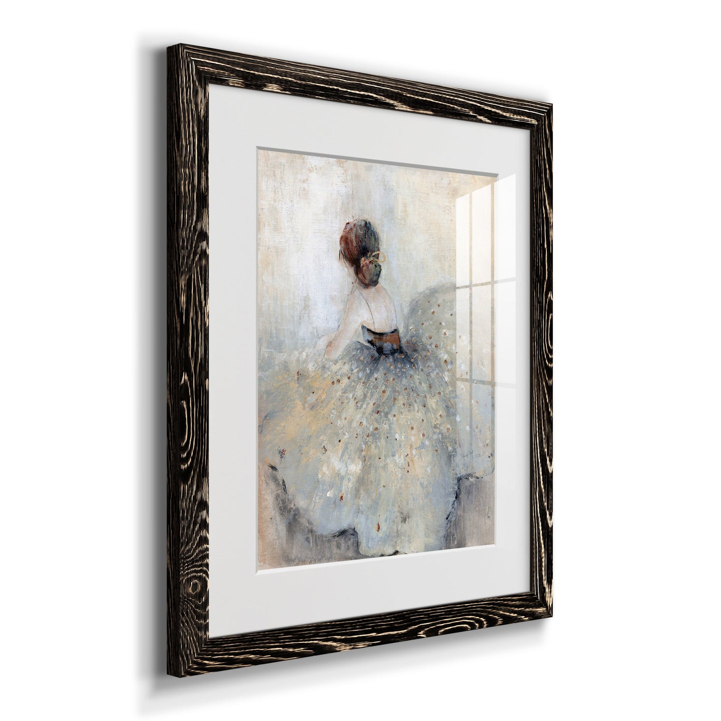 At A Glance - Premium Framed Print - Distressed Barnwood Frame - Ready to Hang