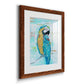 Island Parrot I - Premium Framed Print - Distressed Barnwood Frame - Ready to Hang