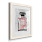 Blush Wash Perfume - Premium Framed Print - Distressed Barnwood Frame - Ready to Hang