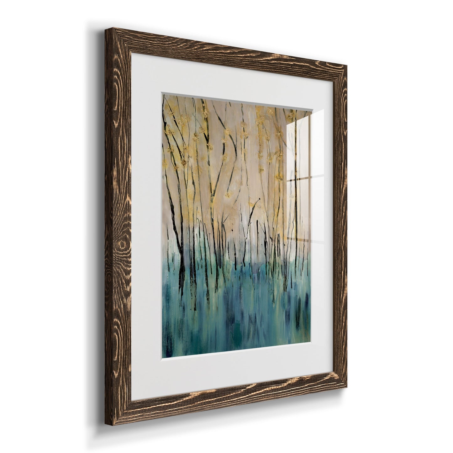 Mountain Air - Premium Framed Print - Distressed Barnwood Frame - Ready to Hang