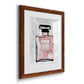 Blush Wash Perfume - Premium Framed Print - Distressed Barnwood Frame - Ready to Hang