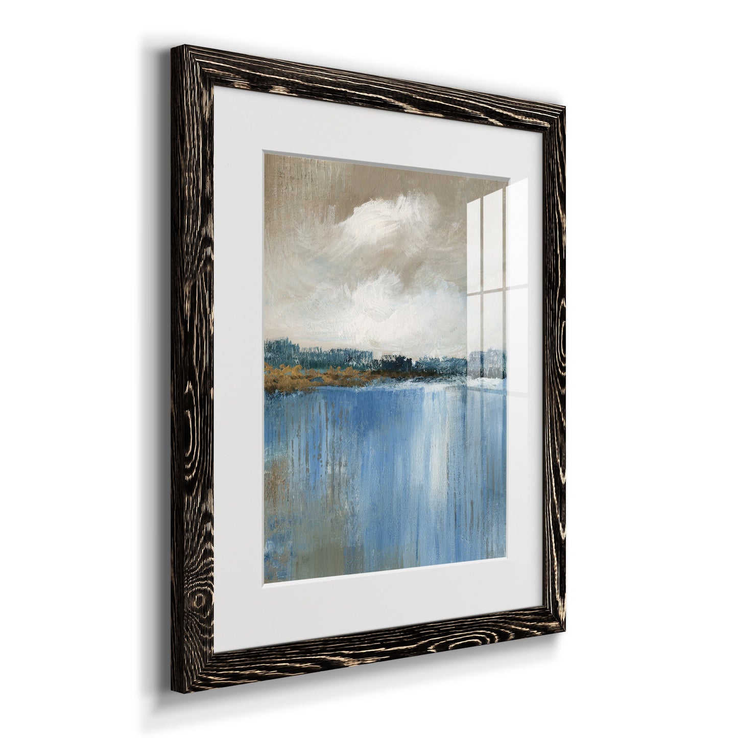 Wind and Water - Premium Framed Print - Distressed Barnwood Frame - Ready to Hang