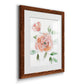 Rose Contour - Barnwood Framed Art Print