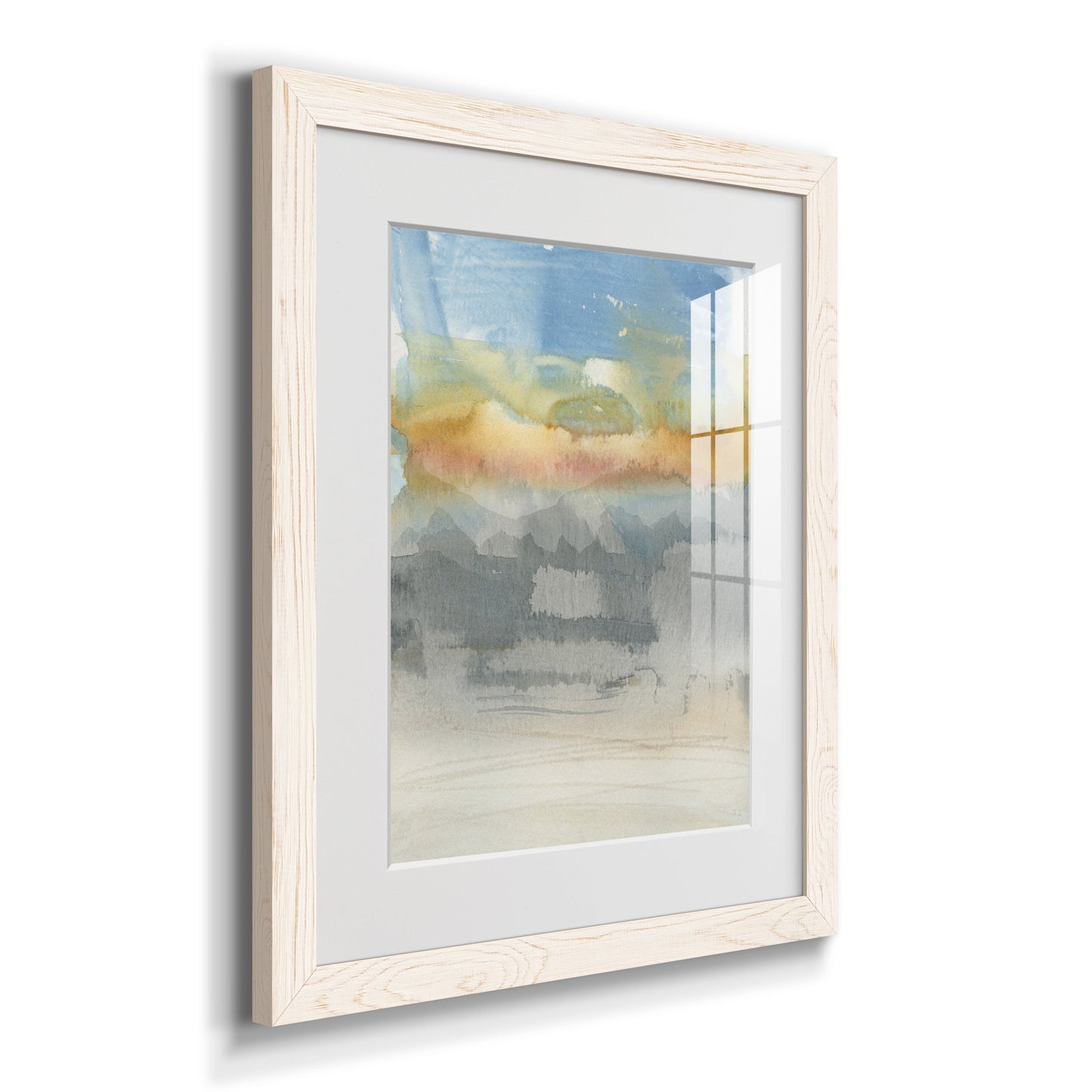 High Desert Sunset II - Premium Framed Print - Distressed Barnwood Frame - Ready to Hang