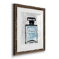 Blue Wash Perfume - Premium Framed Print - Distressed Barnwood Frame - Ready to Hang