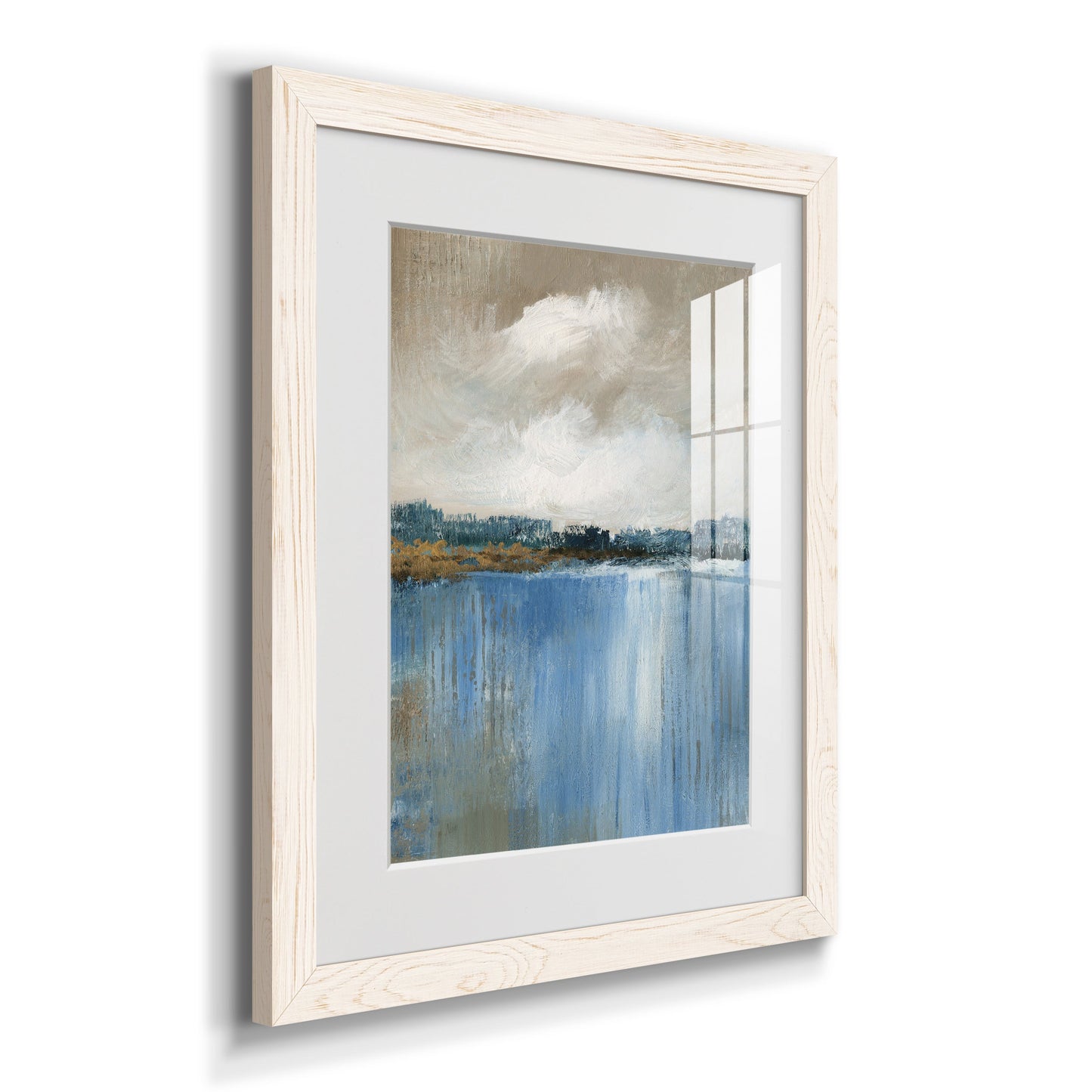 Wind and Water - Premium Framed Print - Distressed Barnwood Frame - Ready to Hang