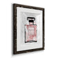 Blush Wash Perfume - Premium Framed Print - Distressed Barnwood Frame - Ready to Hang