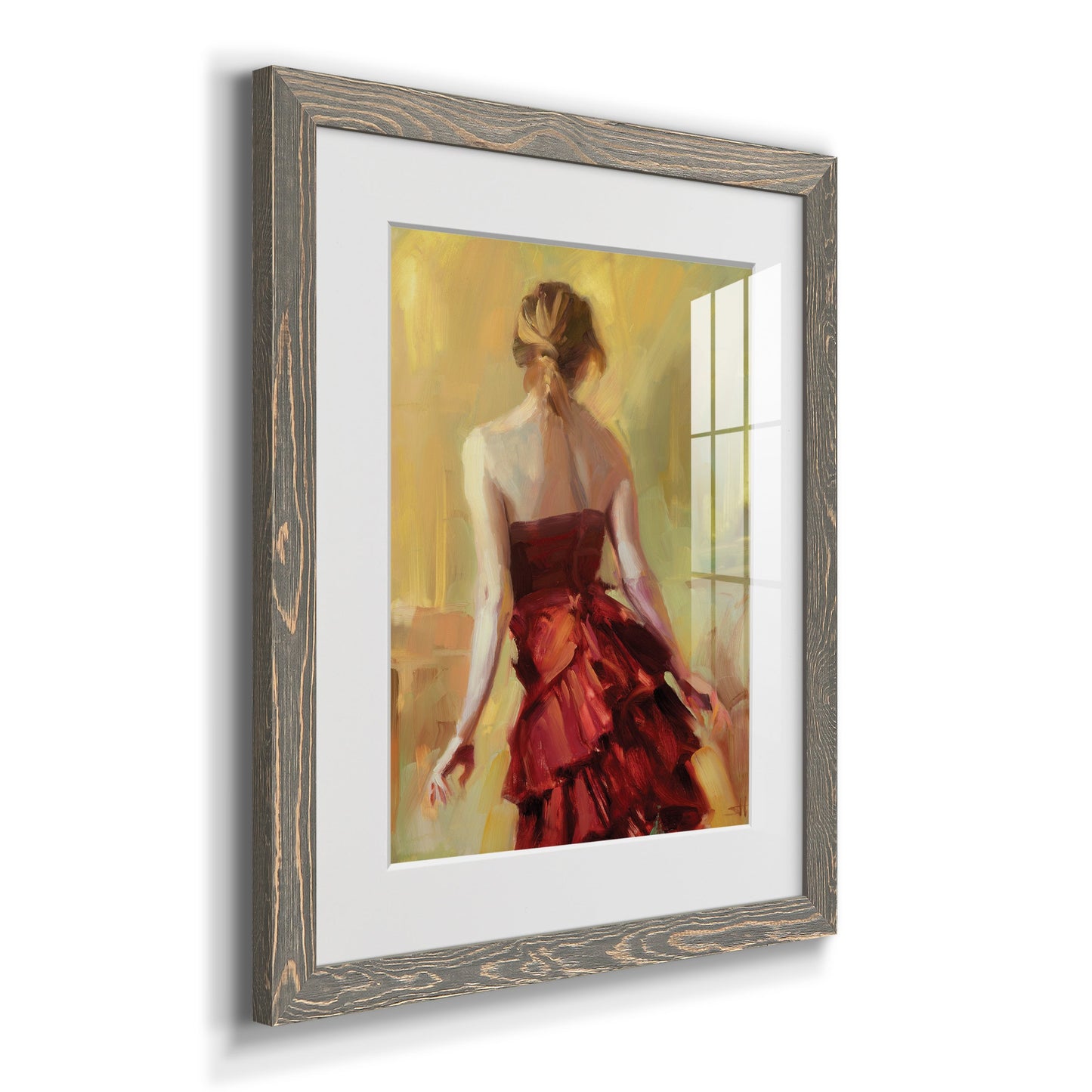 Copper Reflection - Premium Framed Print - Distressed Barnwood Frame - Ready to Hang