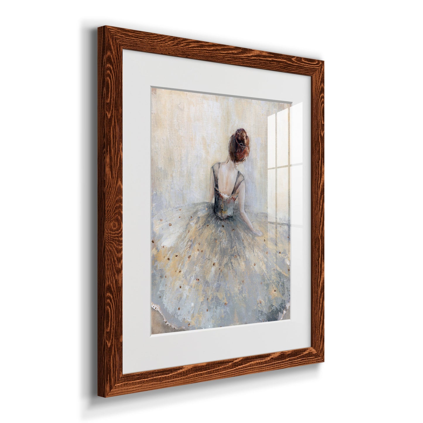 Beautiful Contemplation - Premium Framed Print - Distressed Barnwood Frame - Ready to Hang