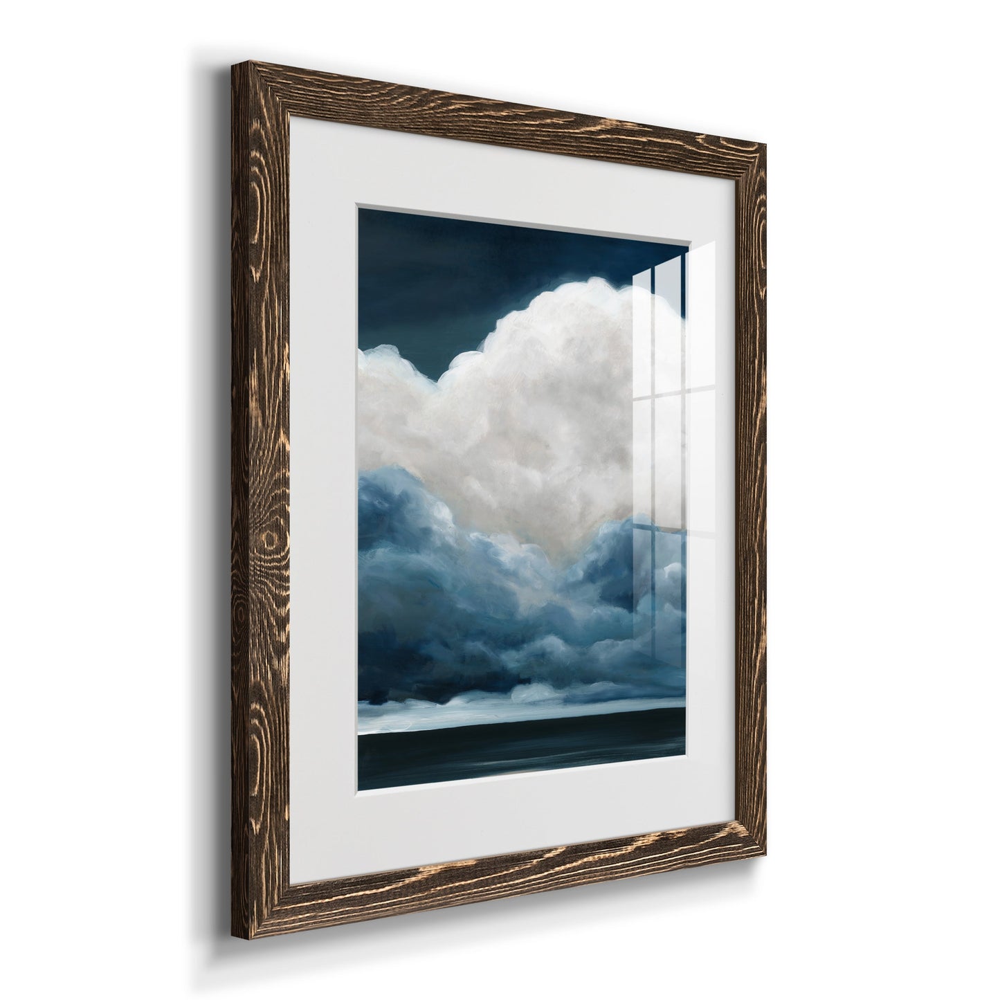 Nature's Drama II - Premium Framed Print - Distressed Barnwood Frame - Ready to Hang