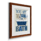 Bubble Bath - Premium Framed Print - Distressed Barnwood Frame - Ready to Hang