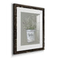 Bouquet of Grace Bucket Gather - Barnwood Framed Art Print