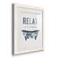 Palm Bath I - Barnwood Framed Art Print