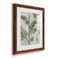 Modern Fronds II - Premium Framed Print - Distressed Barnwood Frame - Ready to Hang