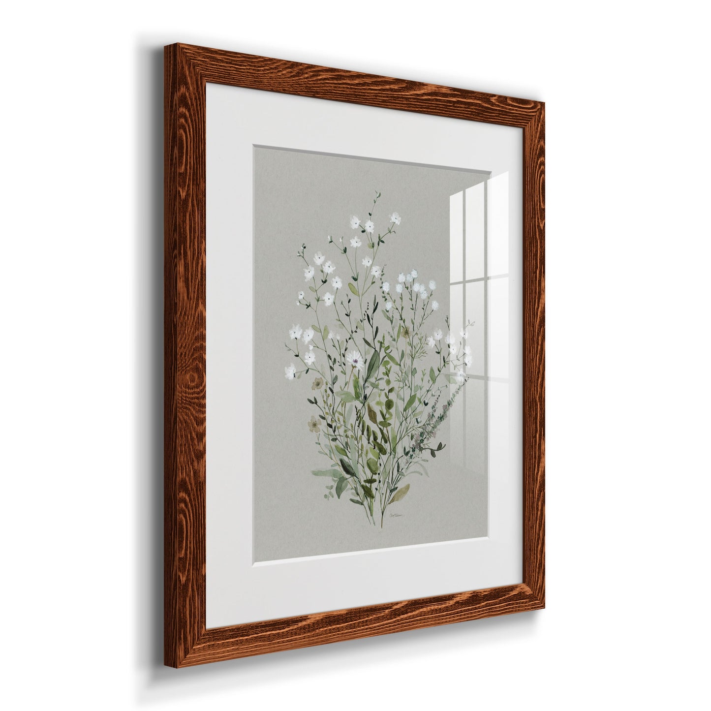 Bouquet of Grace II - Premium Framed Print - Distressed Barnwood Frame - Ready to Hang