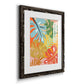 Tropical Foliage I - Premium Framed Print - Distressed Barnwood Frame - Ready to Hang