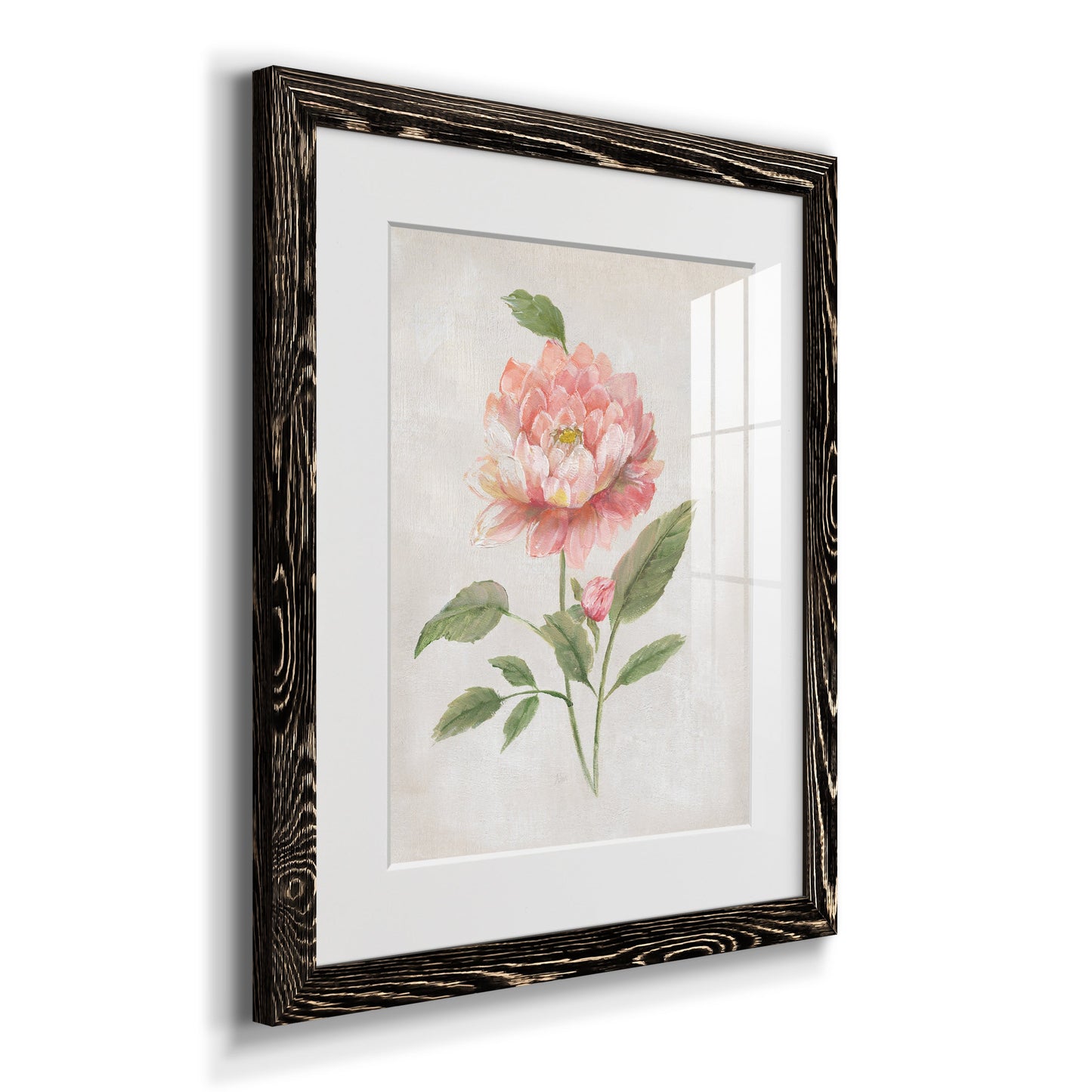 Grandiflora III - Premium Framed Print - Distressed Barnwood Frame - Ready to Hang