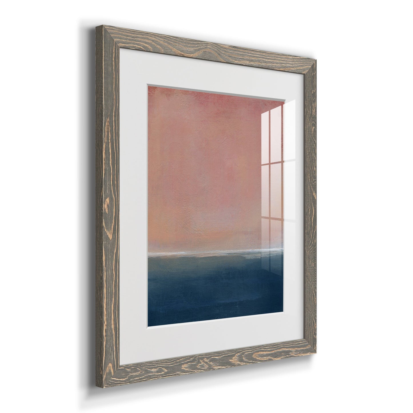 Sunset - Premium Framed Print - Distressed Barnwood Frame - Ready to Hang