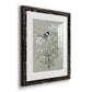Bouquet of Grace Bird I - Barnwood Framed Art Print