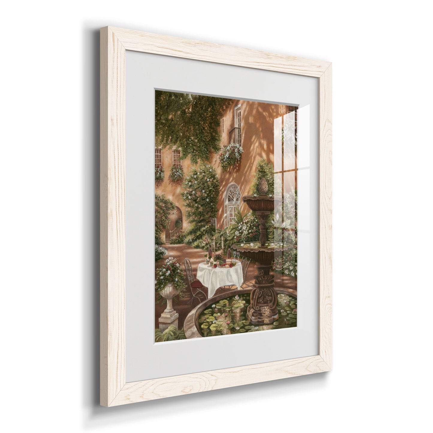 Evening Cocktails II - Premium Framed Print - Distressed Barnwood Frame - Ready to Hang