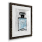 Blue Wash Perfume - Premium Framed Print - Distressed Barnwood Frame - Ready to Hang