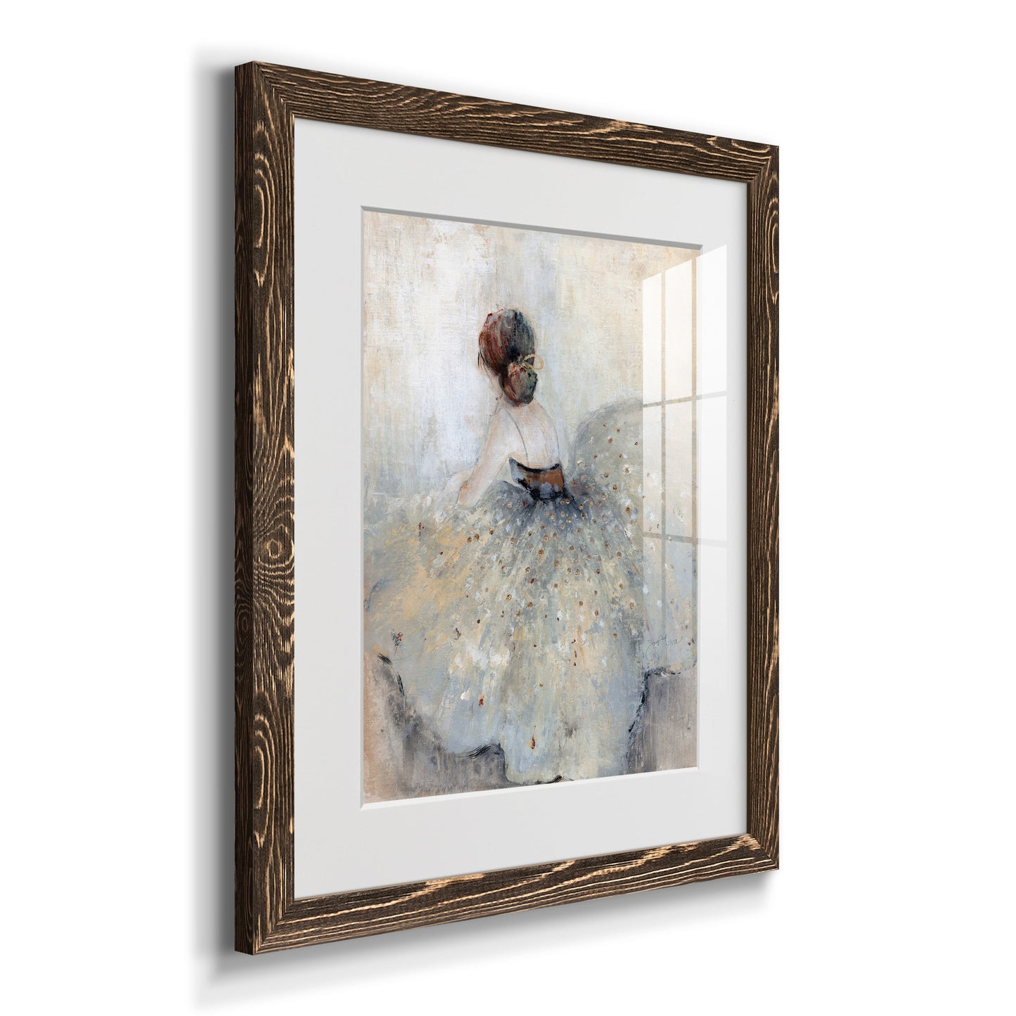 At A Glance - Premium Framed Print - Distressed Barnwood Frame - Ready to Hang