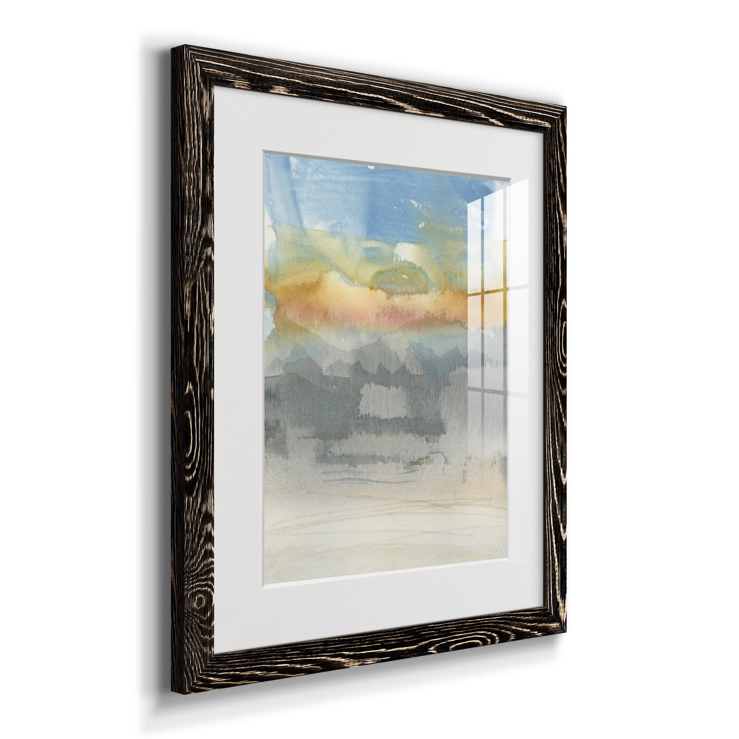 High Desert Sunset II - Premium Framed Print - Distressed Barnwood Frame - Ready to Hang