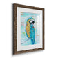 Island Parrot I - Premium Framed Print - Distressed Barnwood Frame - Ready to Hang