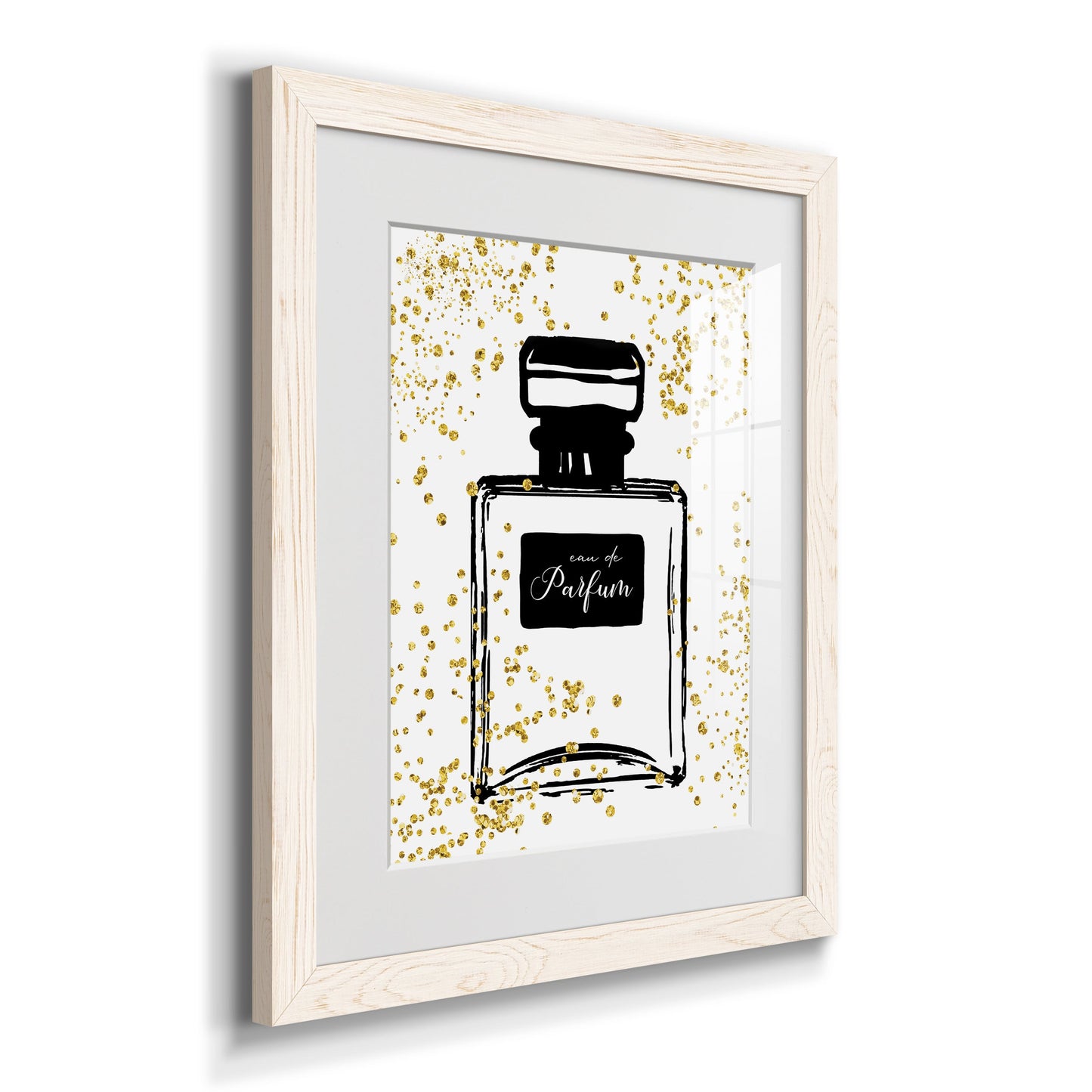 Glitter Perfume II - Premium Framed Print - Distressed Barnwood Frame - Ready to Hang