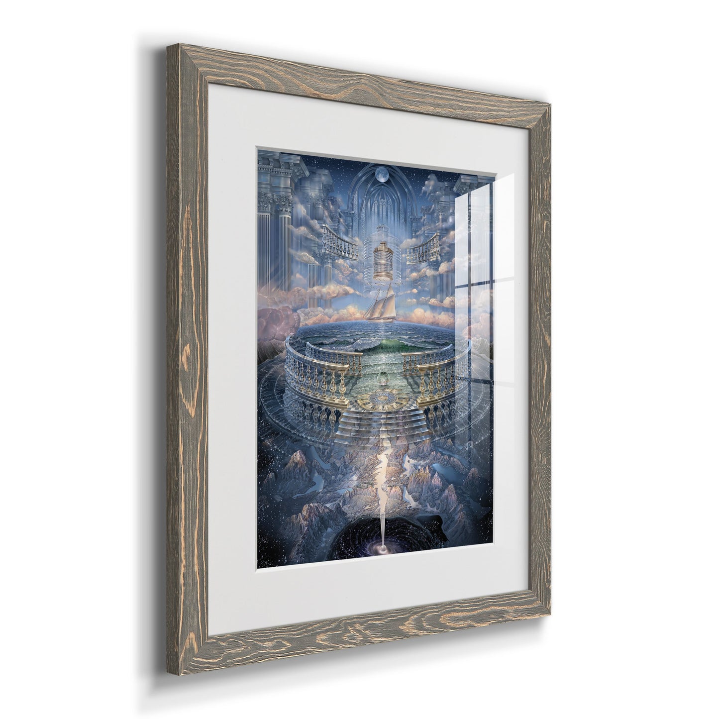 Solace II - Premium Framed Print - Distressed Barnwood Frame - Ready to Hang