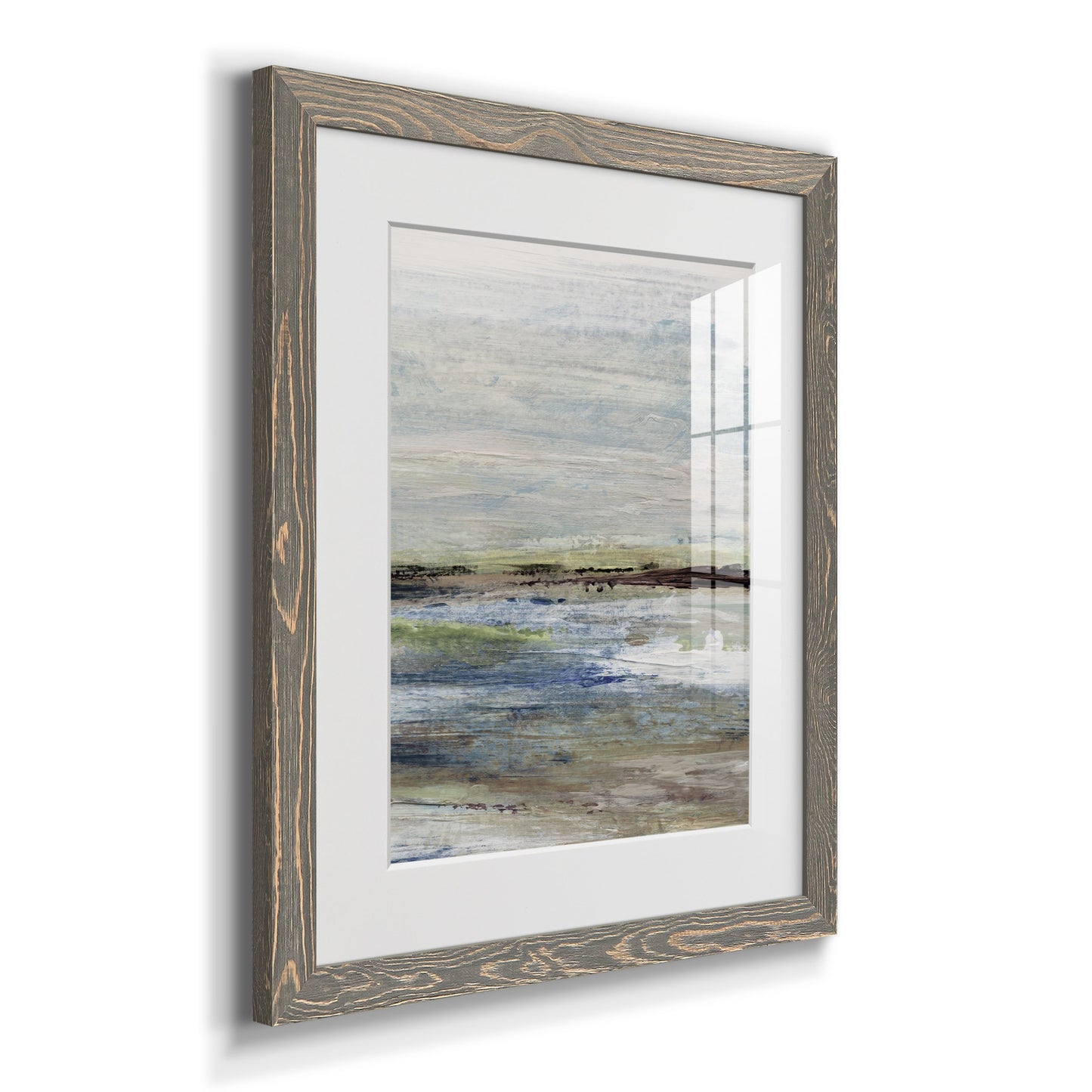 Wetlands II - Premium Framed Print - Distressed Barnwood Frame - Ready to Hang