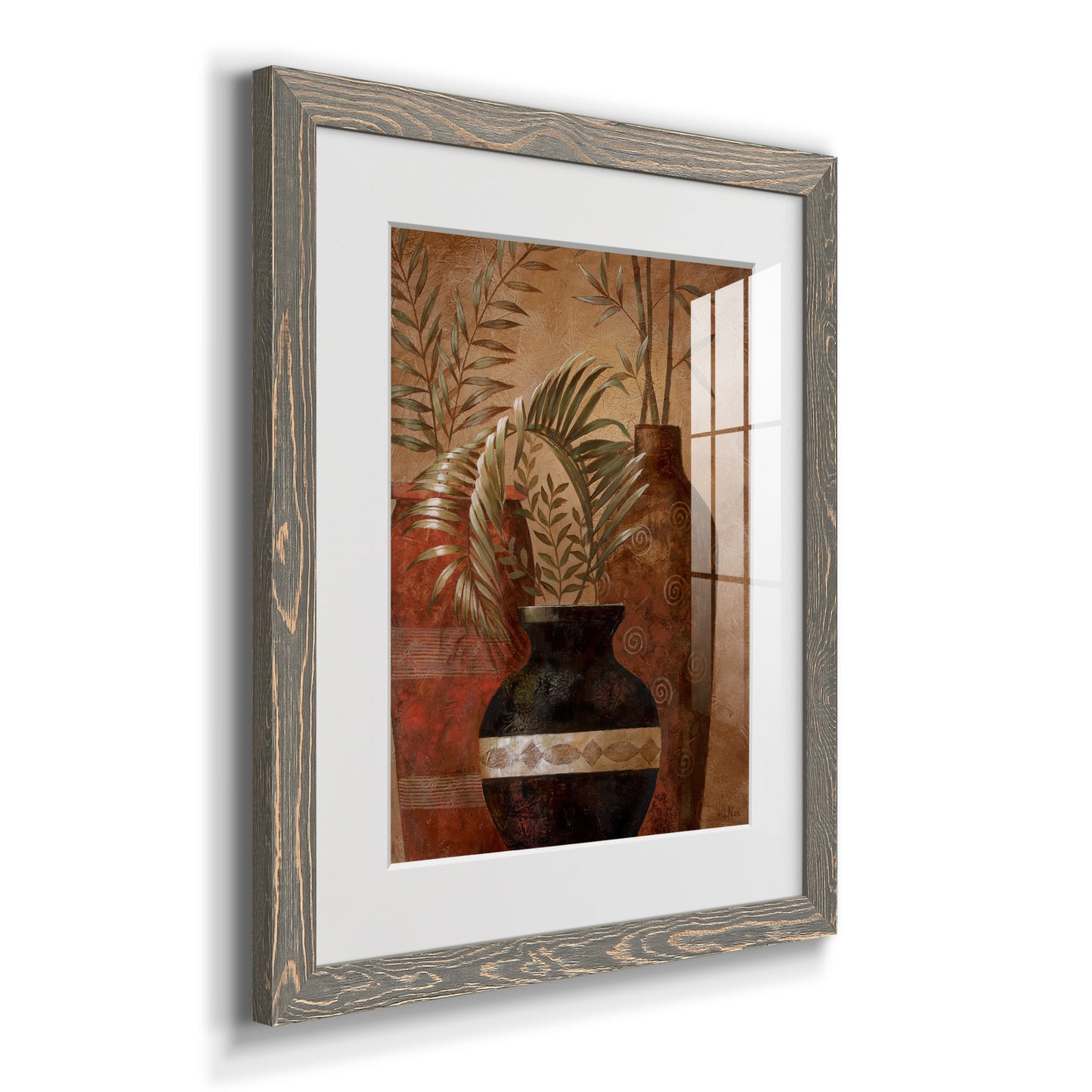 Exotic Vacation II - Barnwood Framed Art Print
