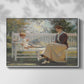 Eleanor and Benny, 1916 - Floater Framed Canvas Print