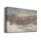 Evening Snowfall - Premium Gallery Wrapped Canvas  - Ready to Hang