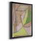 Many Layers II - Modern Framed Canvas Print