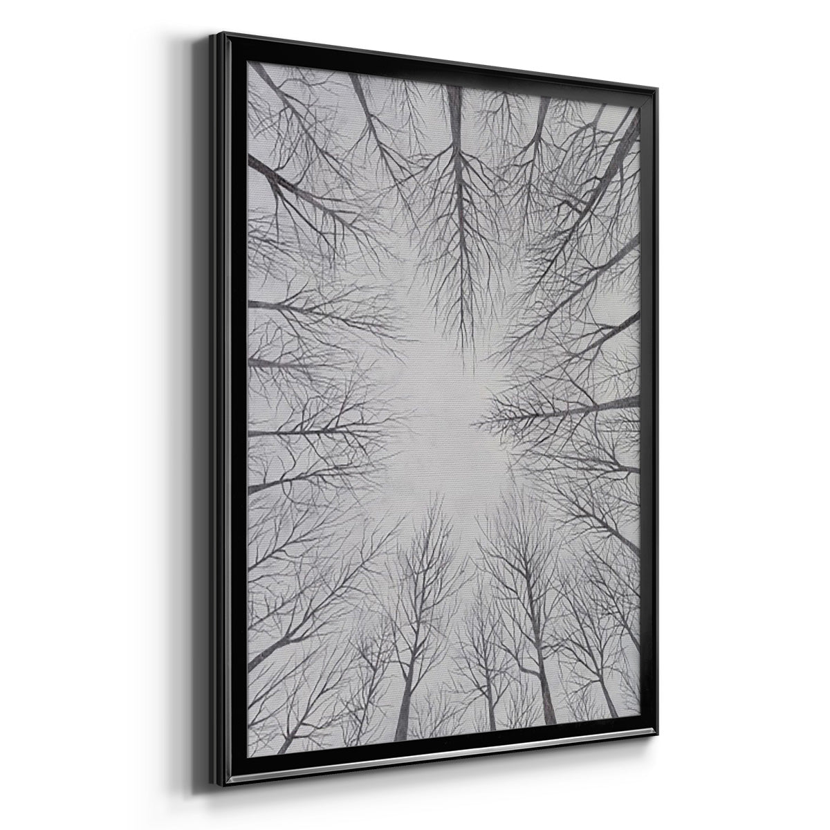 Deciduous Canopy I - Modern Framed Canvas Print