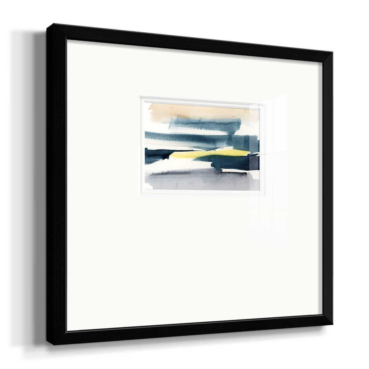 Peeking Sunshine III Premium Framed Print Double Matboard