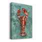 Aquatic Lobster I Premium Gallery Wrapped Canvas - Ready to Hang