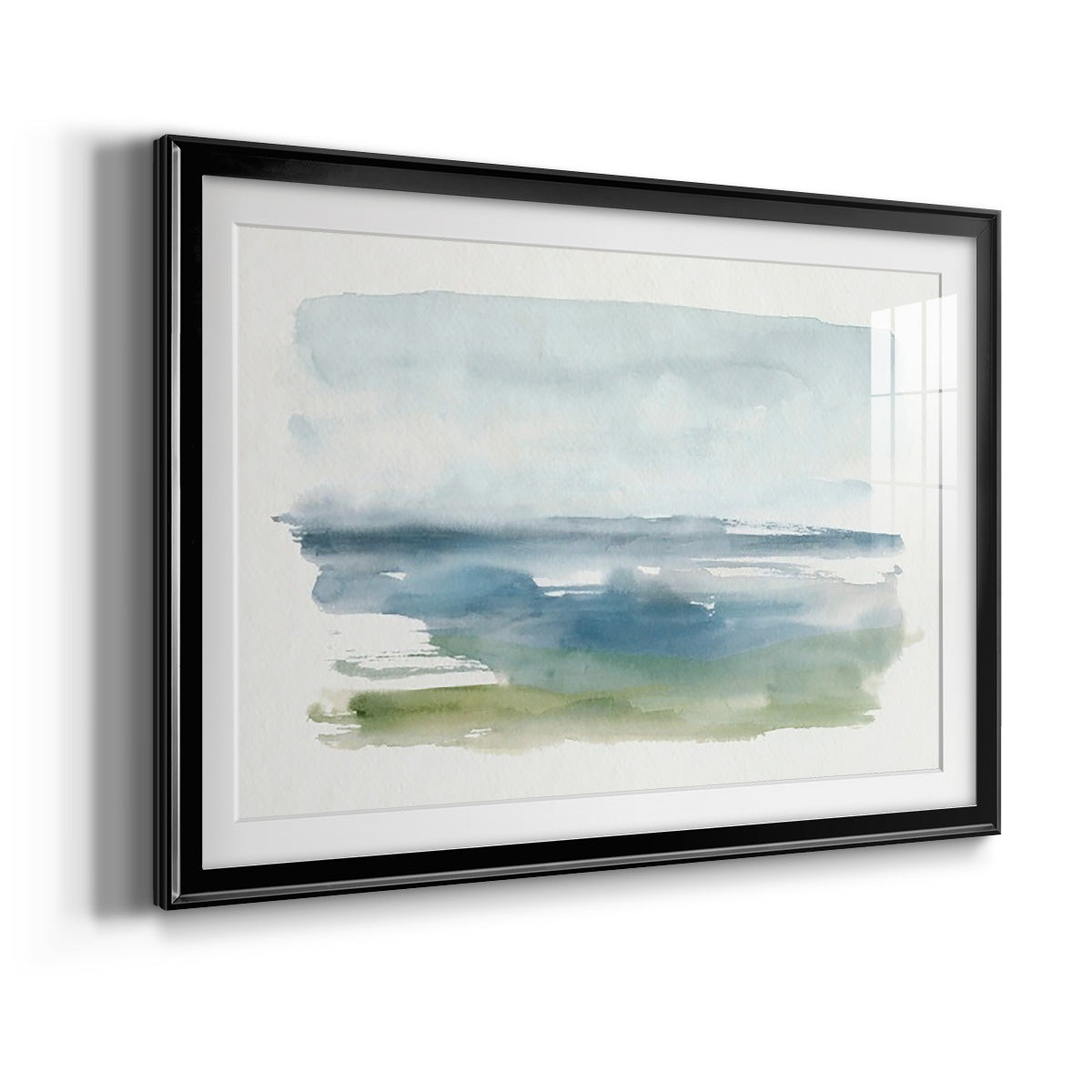 Coastline Splash IV Premium Framed Print - Ready to Hang