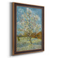  The Pink Peach Tree - Ornate Framed Canvas Print