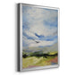 Around The Clouds IV - Modern Framed Canvas Print