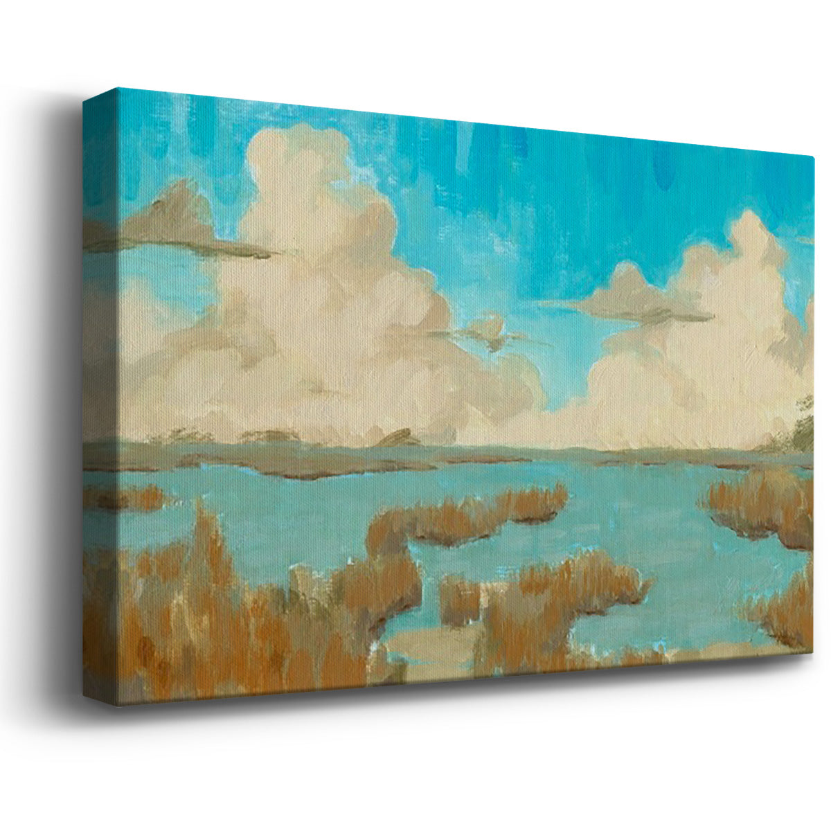 Fripp Island Water II Premium Gallery Wrapped Canvas - Ready to Hang