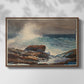 Incoming Tide, Scarboro, Maine, 1883 - Floater Framed Canvas Print