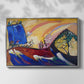 Painting with Troika, 1911 - Floater Framed Canvas Print