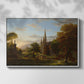 The Return, 1837 - Floater Framed Canvas Print