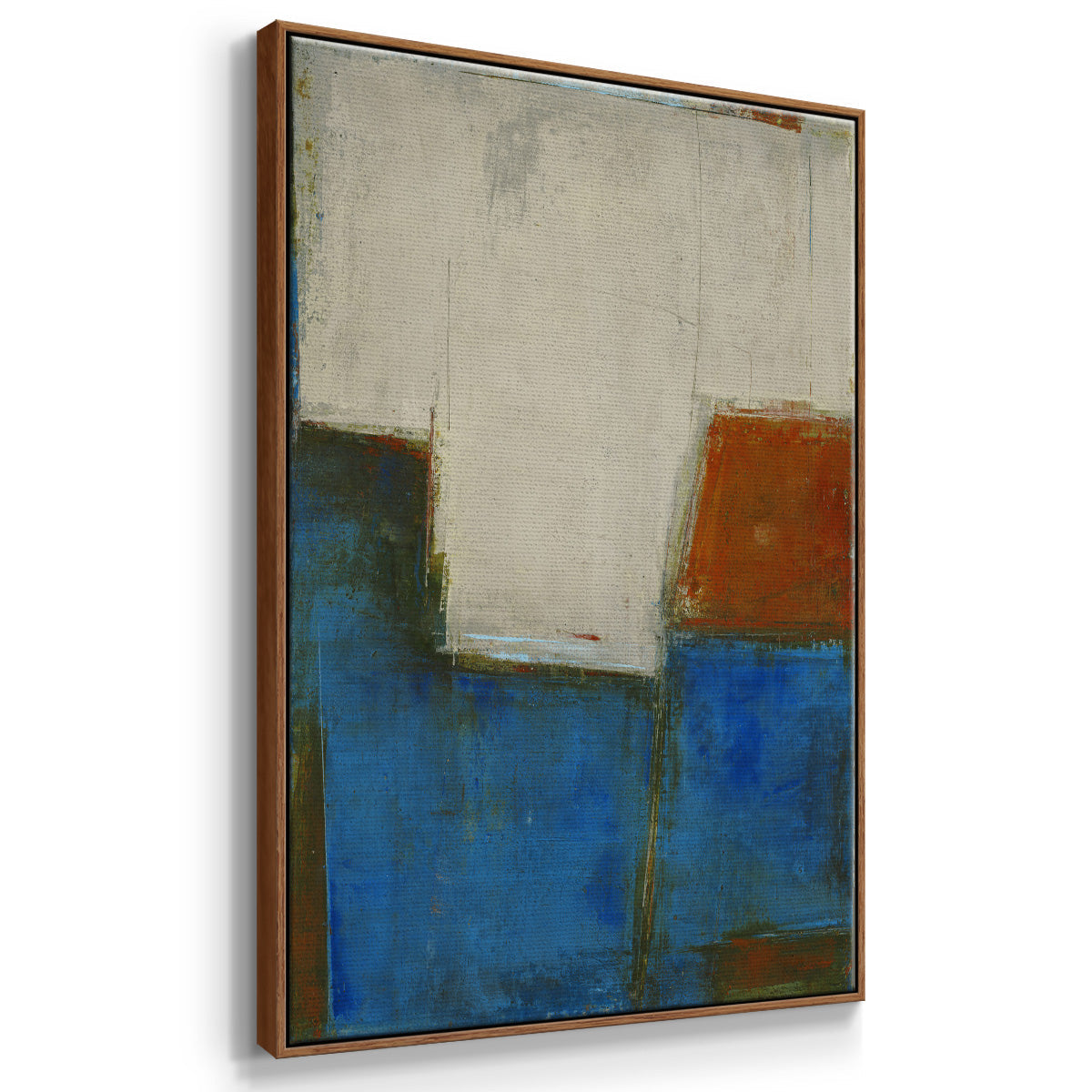 Complex Thought - Floater Framed Canvas Print