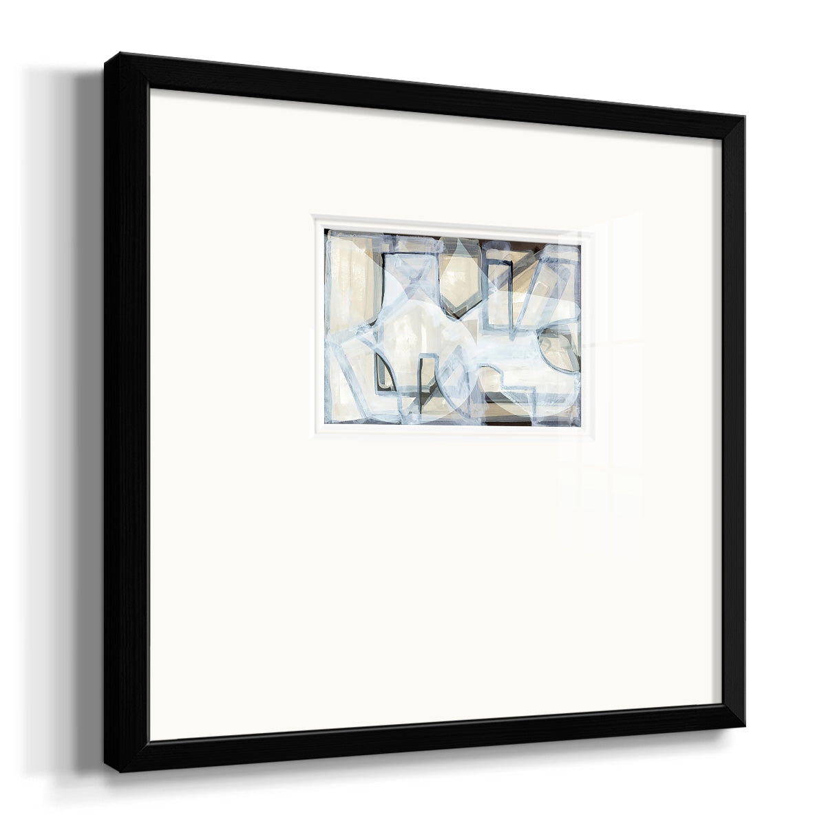 B&W I Premium Framed Print Double Matboard