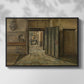 The Conversation, 1884 - Floater Framed Canvas Print